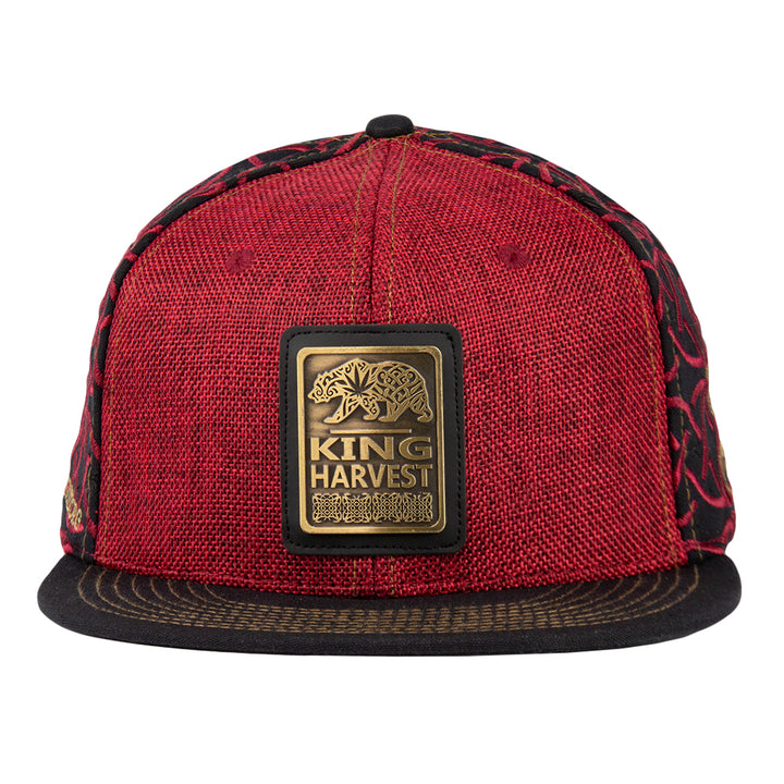 Gorra con correa roja celta Kings Harvest