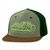 Mountain Division Mammoth Green Corduroy Strapback Hat