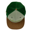 Mountain Division Mammoth Green Corduroy Strapback Hat