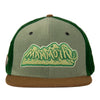 Mountain Division Mammoth Green Corduroy Strapback Hat