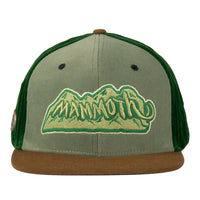 Mountain Division Mammoth Green Corduroy Strapback Hat