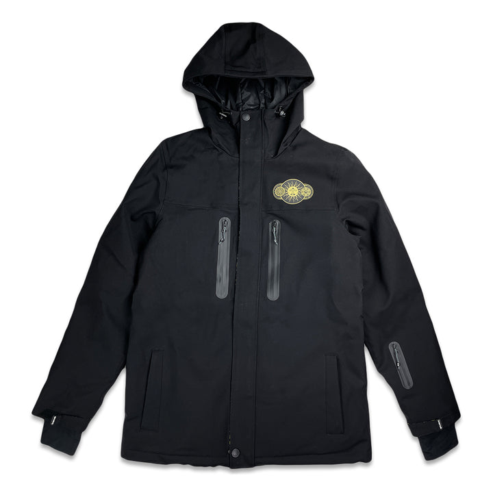 Chaqueta técnica negra Cosmic Arcana