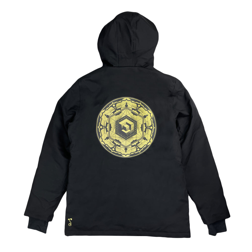 Chaqueta técnica negra Cosmic Arcana