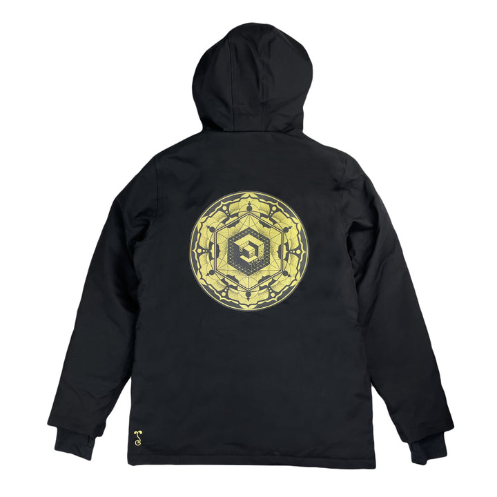 Chaqueta técnica negra Cosmic Arcana