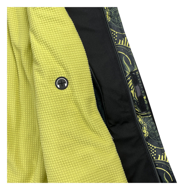 Chaqueta técnica negra Cosmic Arcana
