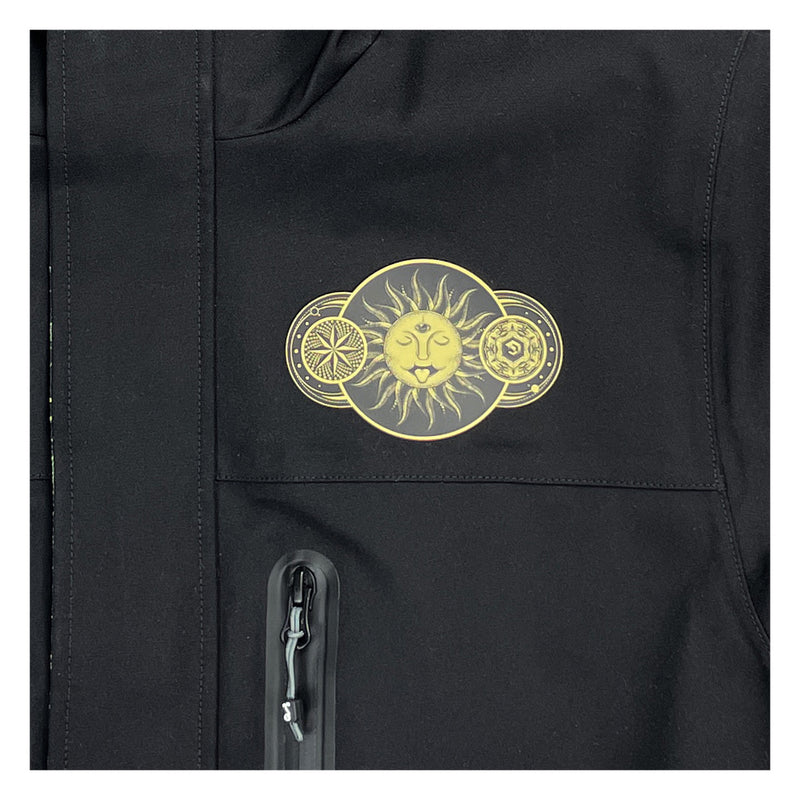 Cosmic Arcana Black Tech Jacket