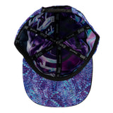 Mersiv Script Purple Snapback Hat