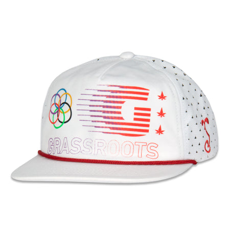 Chris Dyer Harmoneyes Blue Pattern Snapback Hat