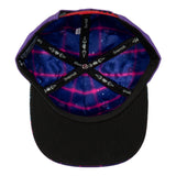 Vaporwave Colorado Purple Snapback Hat