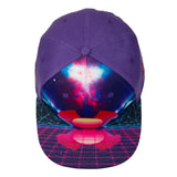 Vaporwave Colorado Purple Snapback Hat