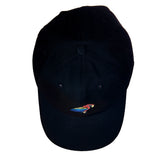 Scarlet Macaw Black Dad Hat