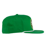 Kush Leaf Tourney Green Fitted Hat