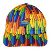 Scarlet Macaw Rainbow Feathers Dad Hat