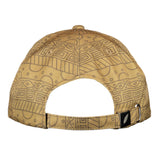 Scarlet Macaw Tan Pattern Dad Hat