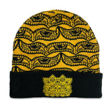 Chris Dyer Harmoneyes Yellow Cuff Beanie