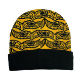 Chris Dyer Harmoneyes Yellow Cuff Beanie