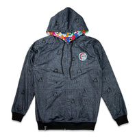 El Pez Reversible Zip Up Hoodie