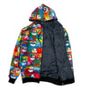 El Pez Reversible Zip Up Hoodie