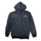 13th Anniversary Black Reversible Zip Up Hoodie