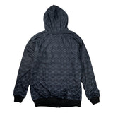 13th Anniversary Black Reversible Zip Up Hoodie