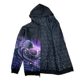 13th Anniversary Black Reversible Zip Up Hoodie