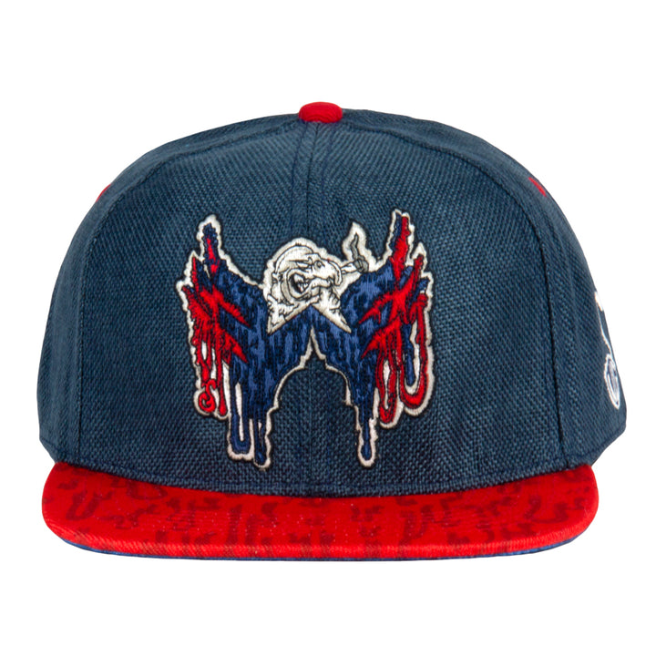 Sombrero ajustado azul Hashington de Vincent Gordon