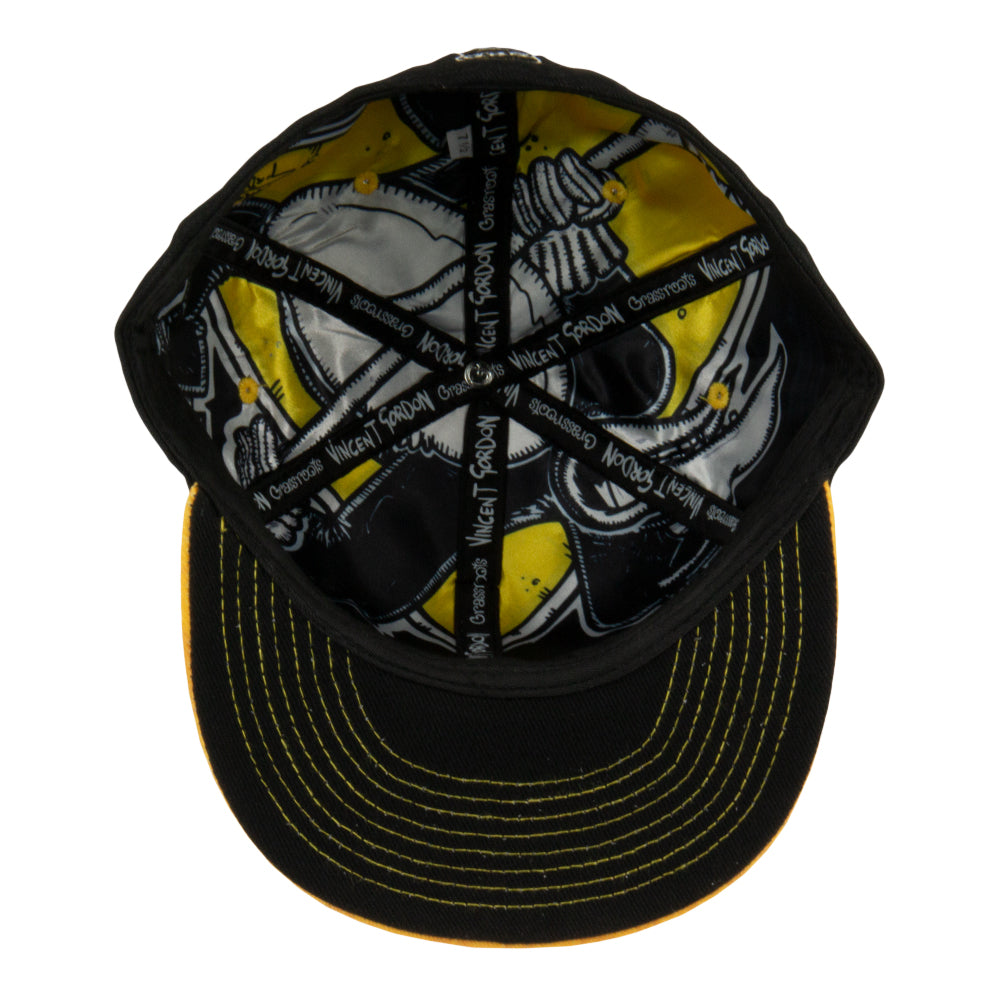 Vincent Gordon California Littsburgh – Black Grassroots Hat Fitted