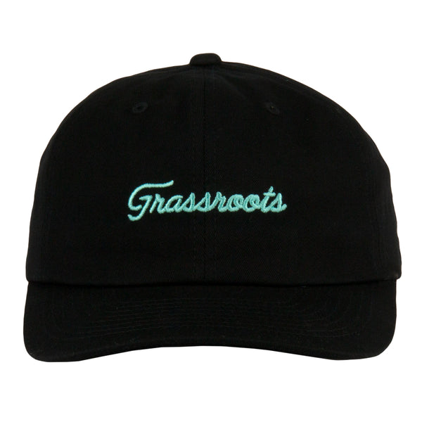 Golfroots Hazard Black Dad Hat