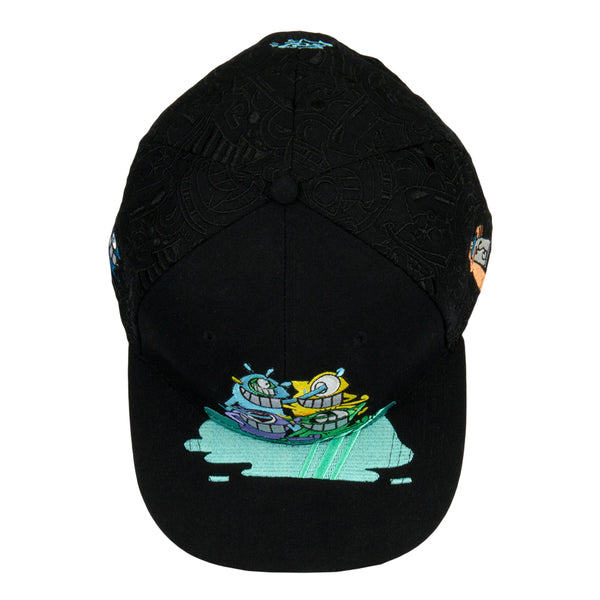 El Pez Black Snapback Hat