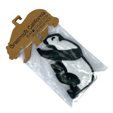 Furry Panda Removable Bear Patch