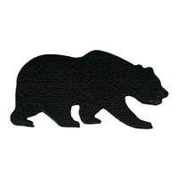 Geometric Purple Removable Bear Patch