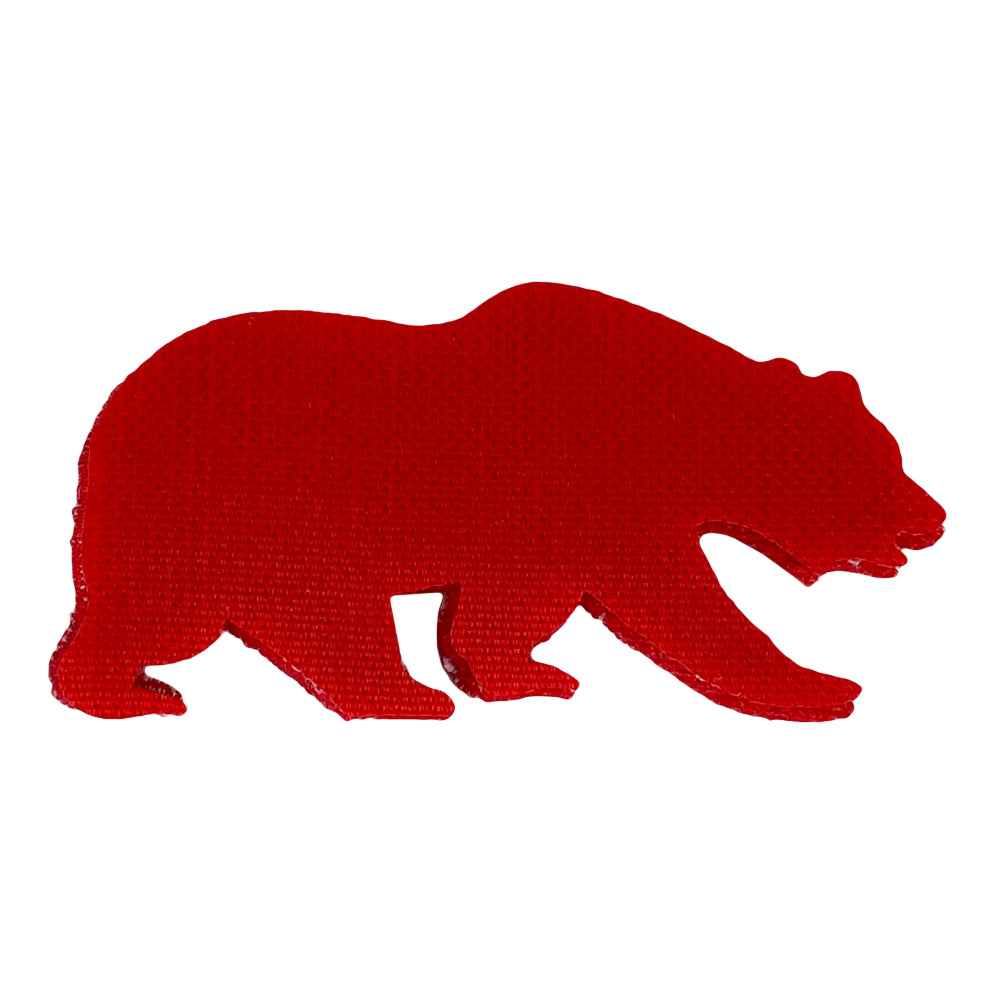 Parche de oso extraíble con la bandera de Canadá
