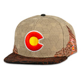 Red Rocks V3 Tan Snapback Hat