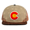Red Rocks V3 Tan Snapback Hat