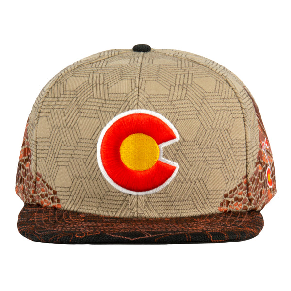 Red Rocks V3 Tan Fitted Hat