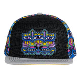 Chris Dyer Harmoneyes Blue Pattern Snapback Hat