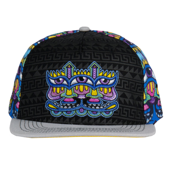 Chris Dyer Harmoneyes Blue Pattern Snapback Hat