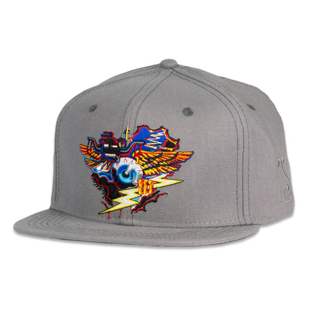 Amanda Vela Bear V2 Blue Fitted Hat