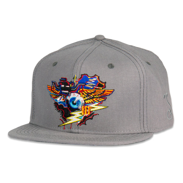 Rick Griffin Hopi Mask Gray Snapback Hat