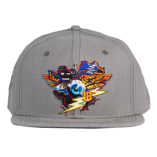 Rick Griffin Hopi Mask Gray Snapback Hat