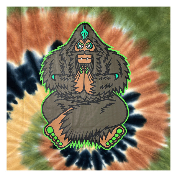 Bigfoot One Meditation Earth Dye T Shirt