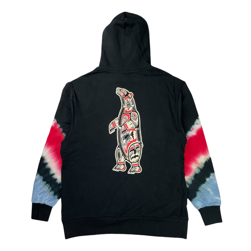 Totem Bear V Dye Pullover Hoodie