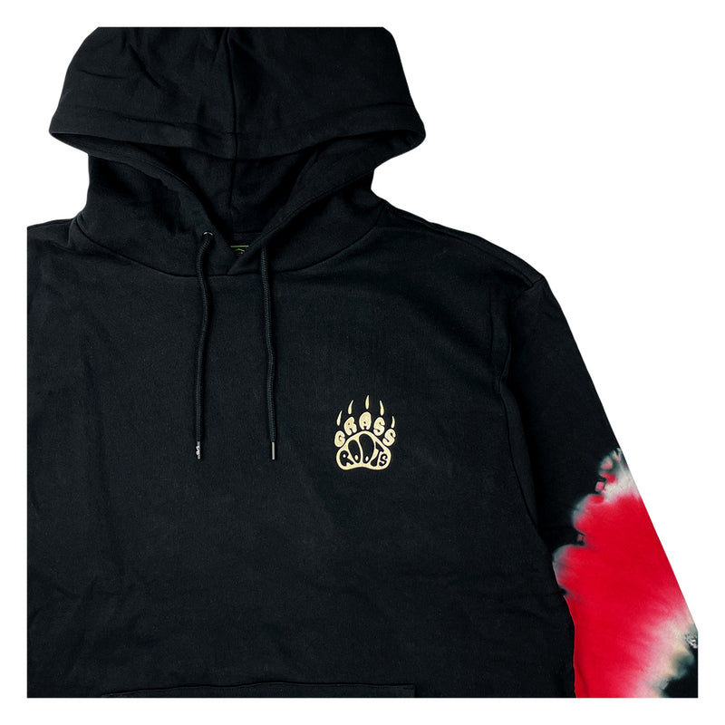 Totem Bear V Dye Pullover Hoodie