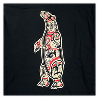Totem Bear V Dye Pullover Hoodie