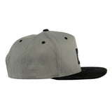 Bear Paw Gray Snapback Hat