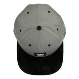 Bear Paw Gray Snapback Hat