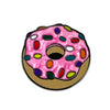 KGB Glass Pink Pearl Sprinkle Donut Pin