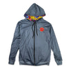 KGB Glass Assorted Donuts Reversible Zip  Up Hoodie
