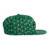 Removable Bear Geo Triangles Seafoam Snapback Hat
