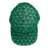 Removable Bear Geo Triangles Seafoam Snapback Hat